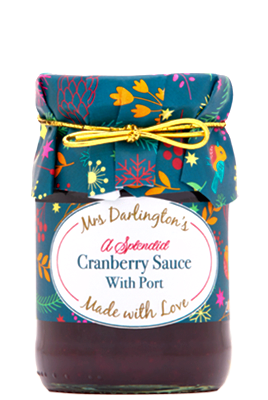 Mrs Darlington's Cranberry Sauce with Port 200G ( BB 31/10/2027 )