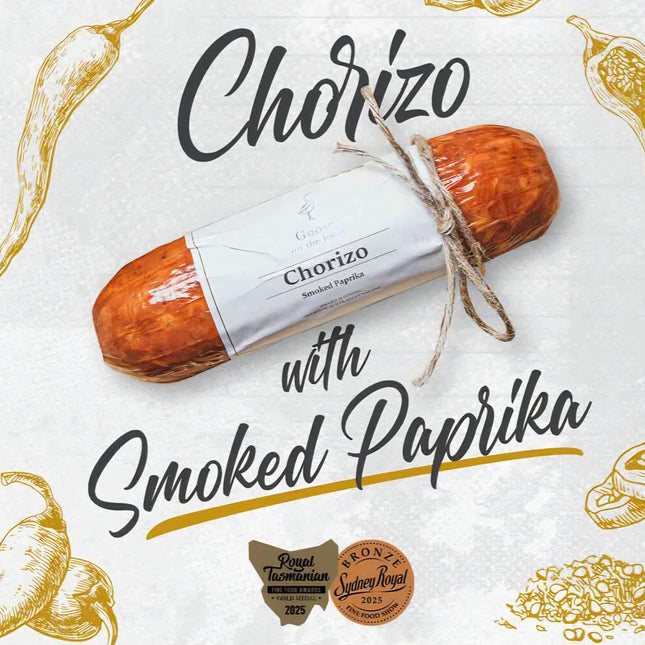 Goose on the Loose Chorizo with Smoked Paprika Salami 260G ( BB 30/11/2026 )
