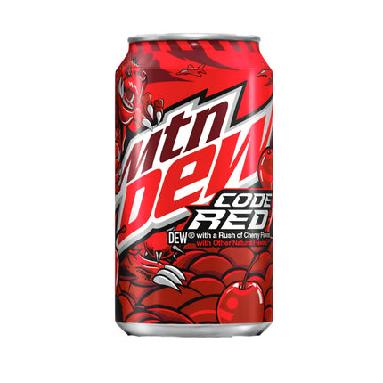 Mountain Dew Code Red Cherry Soda 355ml ( BB 23/06/2026 )