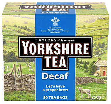 Taylors Yorkshire Decaf Tea 80 Tea Bags ( BB 30/10/2026 )