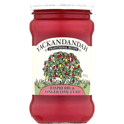 Yackandandah Raspberry & Finger Lime Curb 350G ( BB 09/09/2027 )