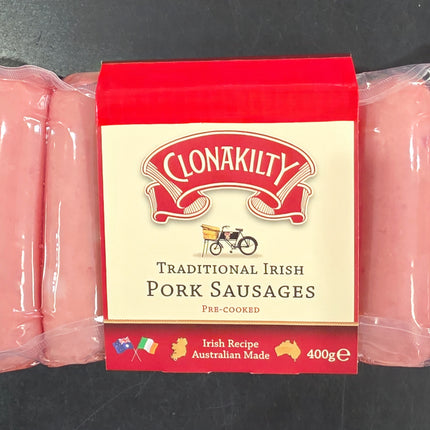 Clonakilty Traditional Irish Pork Sausage 400G ( ❄️ Refrigerated Deli For Local Pick-up Only )