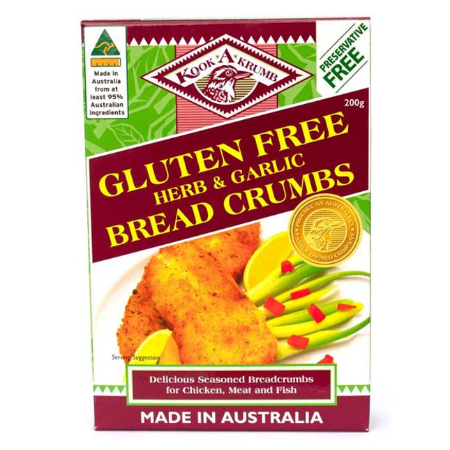Kook A Krumb Gluten Free Breadcrumbs 200G ( BB 31/12/2027 )