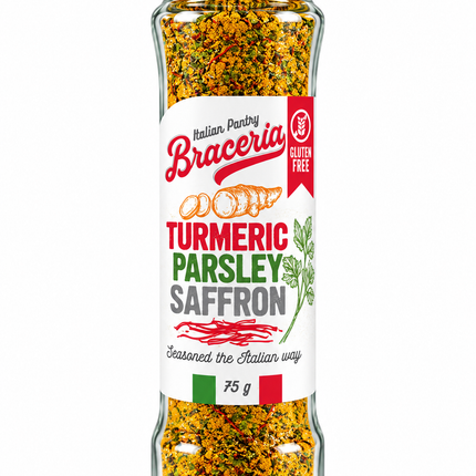 Braceria Turmeric Parsley Saffron 75G ( BBD 30/06/2028 )