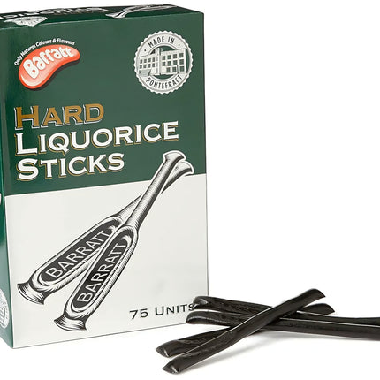Barratt Hard Liquorice Sticks 75 x 15.5G ( BB 30/04/2026 )