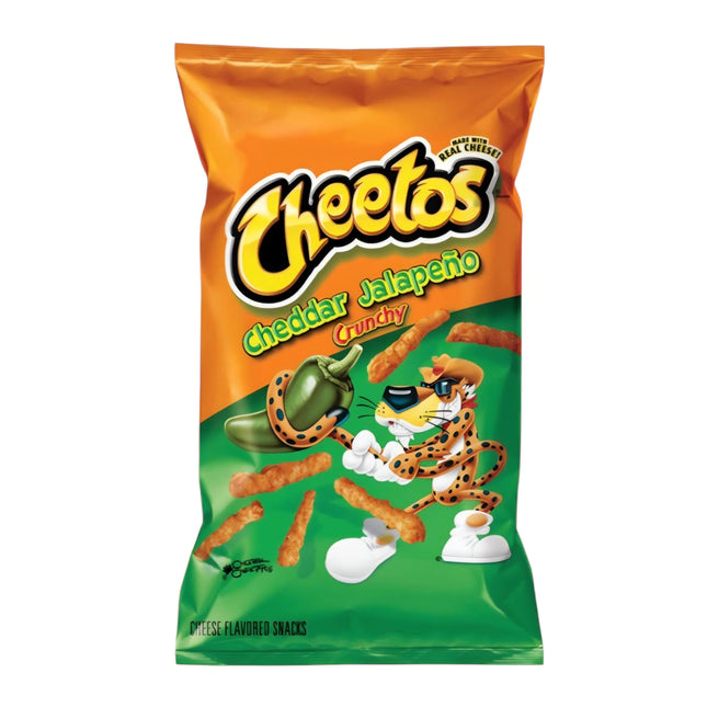 Cheetos Cheddar Jalapeno Crunchy 8oz 226.8G ( BB 28/02/2026 )