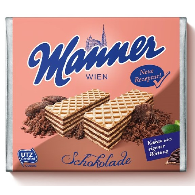 Manner Chocolate Wafer 75G ( BB 31/03/2026 )