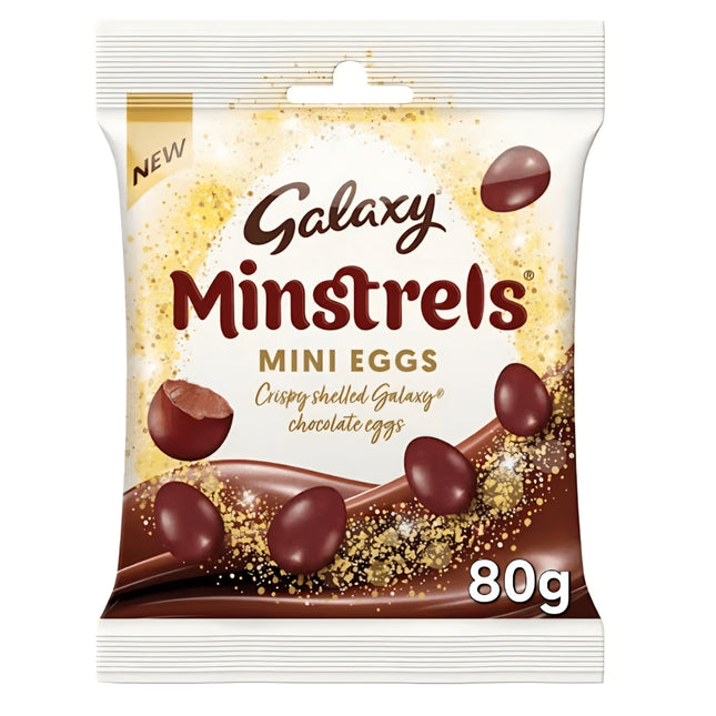 Galaxy Minstrels Chocolate Mini Easter Egg 80G ( BB 31/07/2026 )