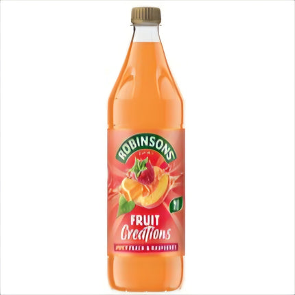 Robinsons Creations Peach & Raspberry 1 Litre ( BB 30/10/2025 )