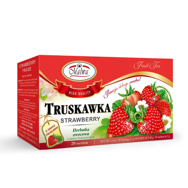 Malwa Strawberry Tea 20 Tea Bags ( BB 03/2026 )