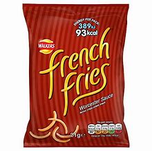 Walkers French Fries Worcester Sauce 21G ( BBD 17/10/2026 )