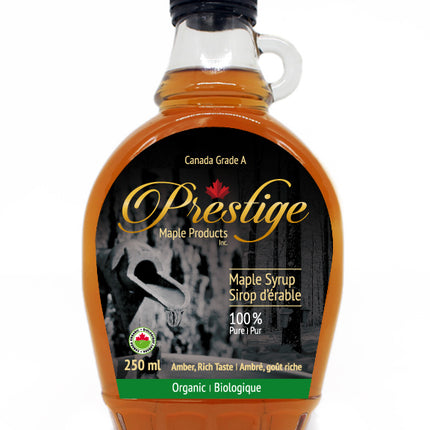 Prestige Canadian Pure Grade A Maple Syrup 250ml ( BB 30/03/2026 )