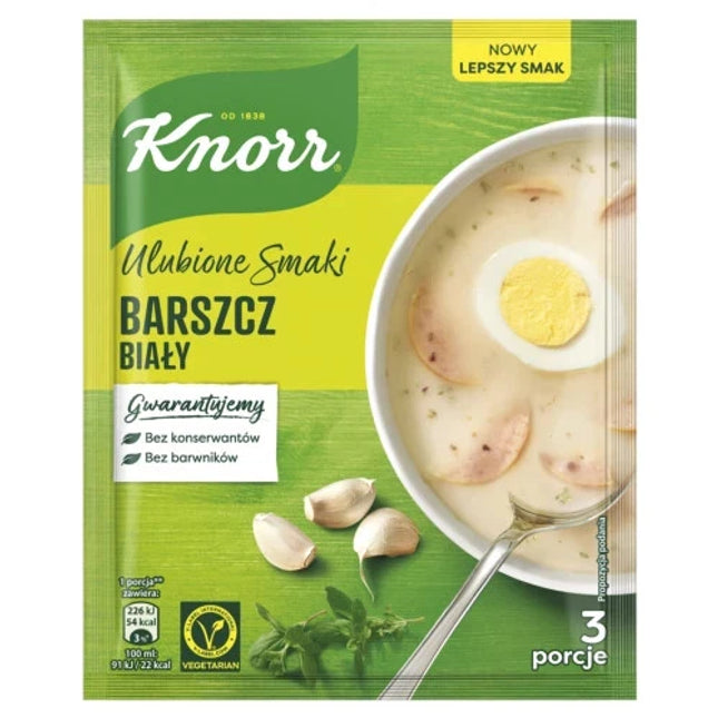 Knorr Barszcz Bialy White Borsch 45G ( BB 28/02/2027 )