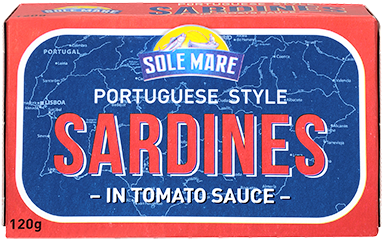 Sole Mare Portuguese Style Sardin Tomato Sauce 120G ( BB 30/06/2030 )
