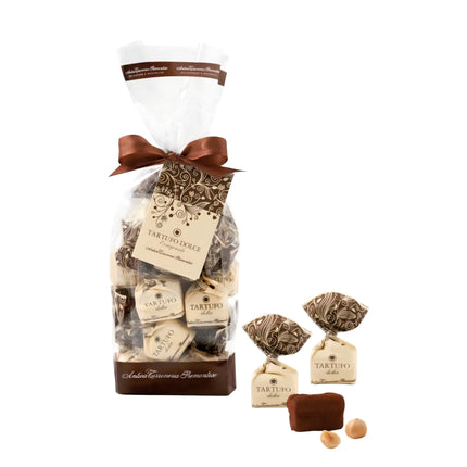 Antica Torroneria del Piemontese Dark Chocolate Hazelnut Gift Bag 200G ( BB 30/07/2026 )