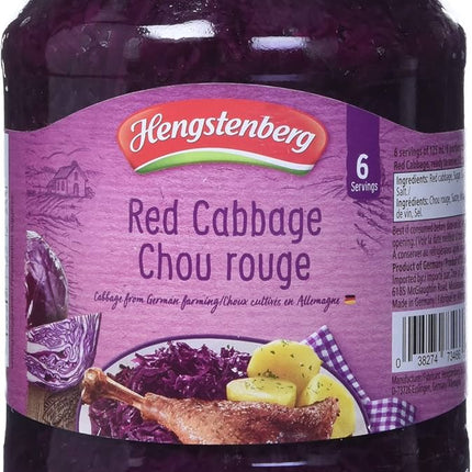 Hengstenberg Rotkohl Red Cabbage 720G ( BB 31/12/2027 )