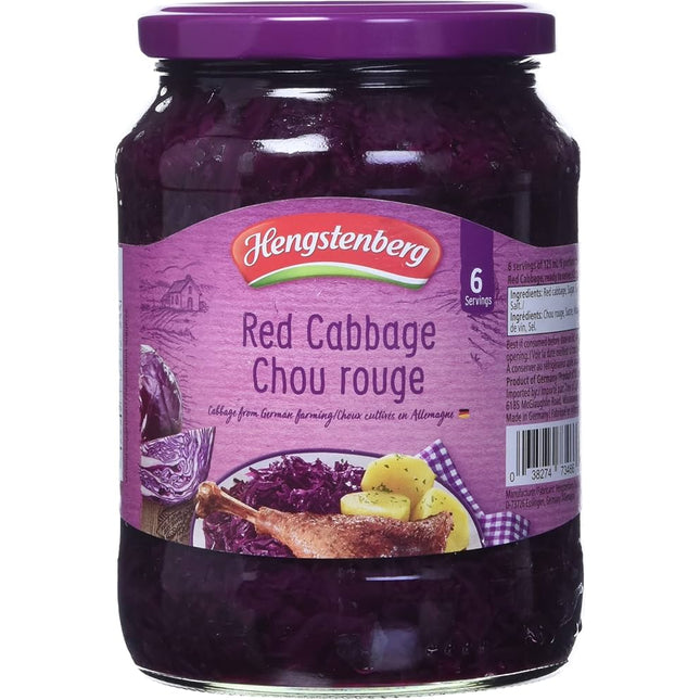 Hengstenberg Rotkohl Red Cabbage 720G ( BB 31/12/2027 )