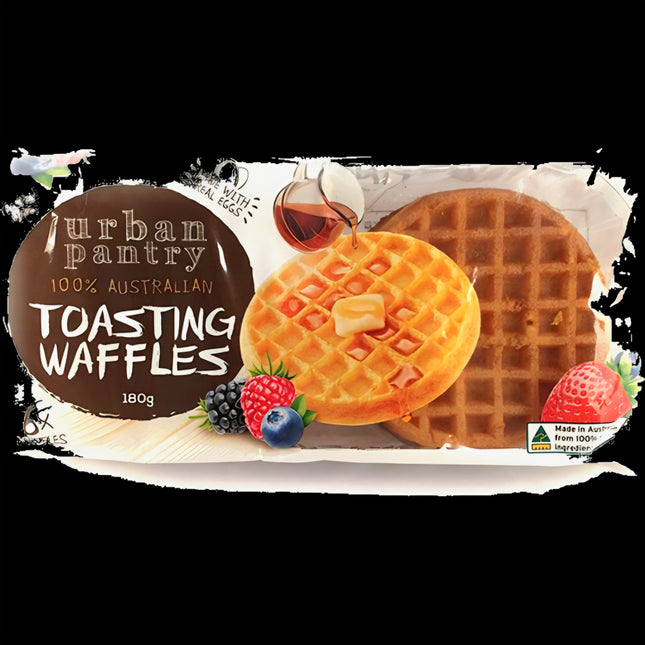Urban Pantry Round Toasting Wafles 180G ( BB 17/07/2026 )