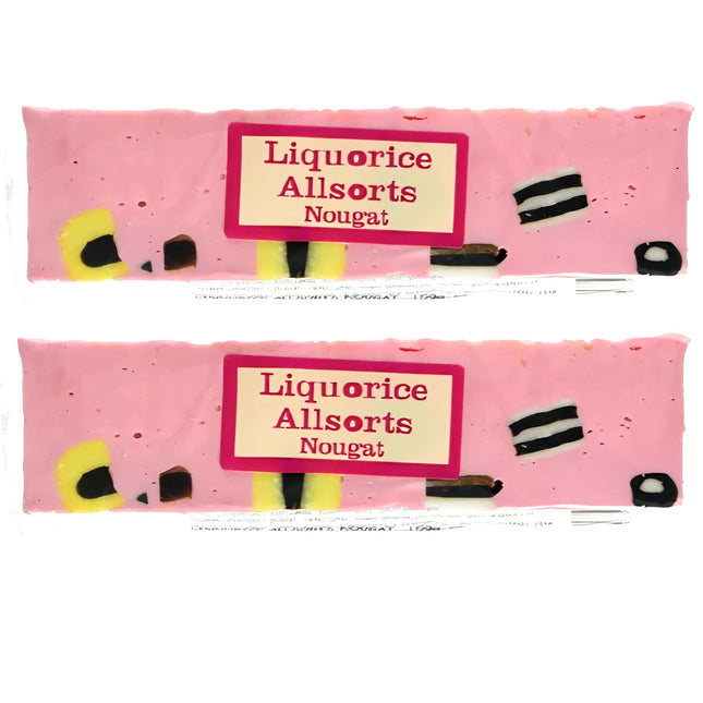 The Real Candy Co. Liquorice Allsorts Nougat 130G ( BB 20/07/2026 )