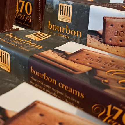 Hill Biscuits Bourbon Creams 200G ( BB 23/05/2026 )