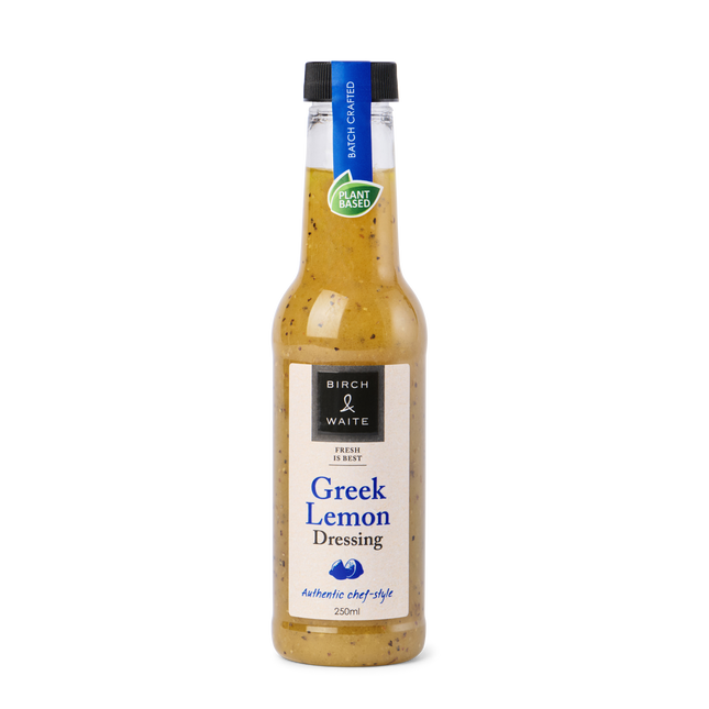 Brich & Waite Greek Lemon Dressing 250ml ( BB 06/2026 )