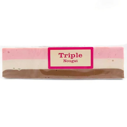 The Real Candy Co Triple Nougat 130G ( BB 02/02/2026 )