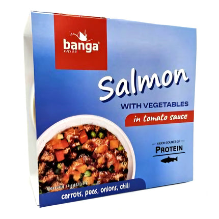 Banga Salmon with Vegetables in Tomato Sauce 180G ( BB 06/03/2027 )