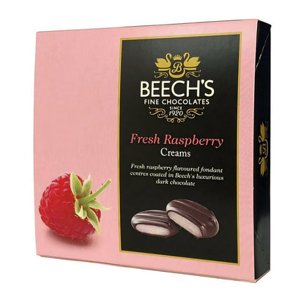 Beech's Dark Chocolate Fresh Raspberry Creams Fondants 90G ( BB 28/08/2026 )