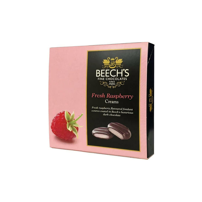 Beech's Dark Chocolate Fresh Raspberry Creams Fondants 90G ( BB 28/08/2026 )
