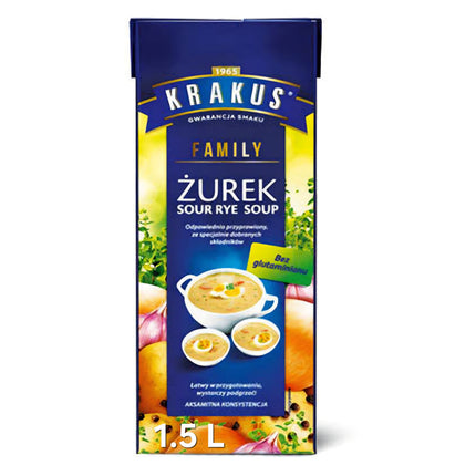Krakus Zurek Sour Soup 1.5 Litre ( BB 30/04/2027 )