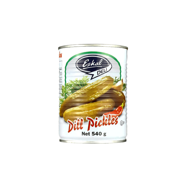 Eskal Dill Pickles Cucumber 540G ( BB 12/12/2029 )