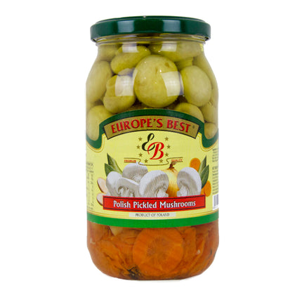 Europe's Best Polish Pickled Mushrooms 840G ( BB 27/01/2027 )