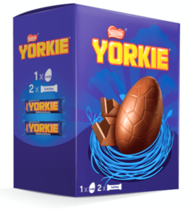 Nestle Yorkie Milk Chocolate Large Egg 196G ( BB 31/07/2026 )