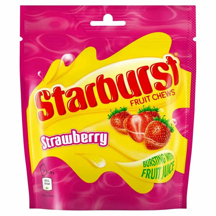 Starburst Strawberry Fruit Chews 138g ( BB 23/01/2025 )