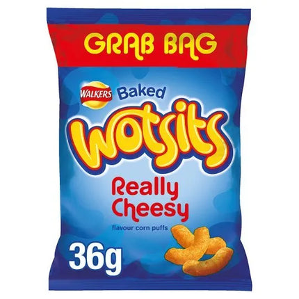 Walkers Wotsits Crisps Grab Bag 36G  ( BB 23/11/2024 )