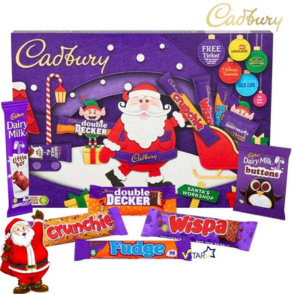 Cadbury Santa Christmas Selection Box 125G ( BB 30/03/2025 )