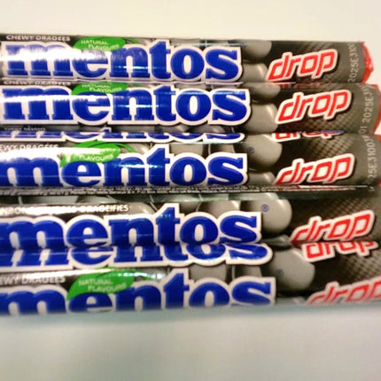 Mentos Licorice Drop Rolls 37.5G ( BB 01/2026 )