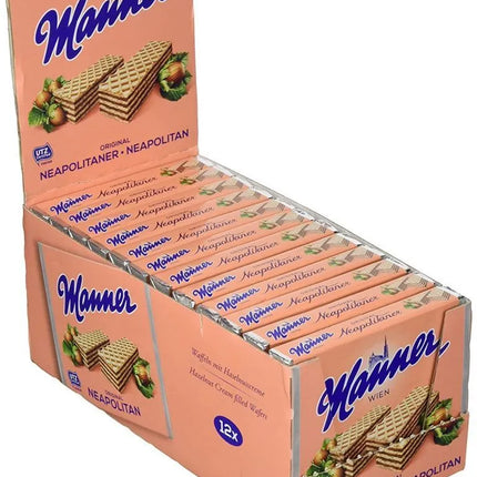 Manner Hazelnut Wafers 75G ( BB 04/2025 )