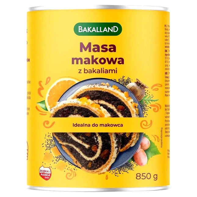 Bakalland Delecta Poppy Seed Filling 850G ( BB 31/05/2028 ) ☆ Buy 11 get 1 Free ☆