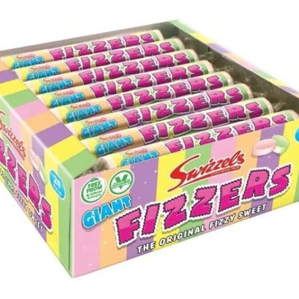 Swizzels Gaint Fizzers 40g ( BB 31/09l7/2025 )