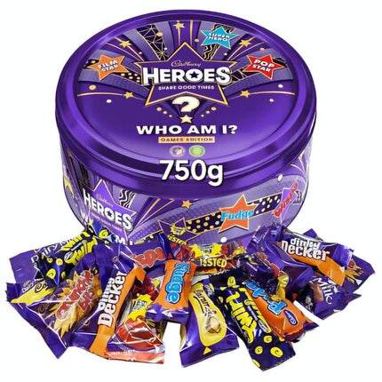 Cadbury Heroes Chocolate Christmas Limited Game Edition Tin 750G ( BB 31/03/2025 )