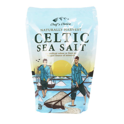 Chef's Choice Celtic Sea Salt 500G ( BB 29/03/2027 )