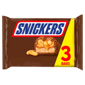 Snickers Multipack 3 Bar 125.1G ( BB 27/10/2024 )