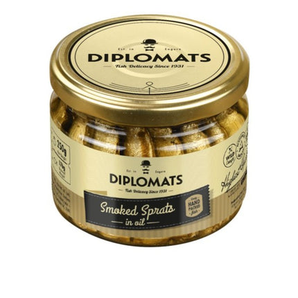 Diplomats Smoked Sprats in Oil 250g ( BB 10/03/2026 )