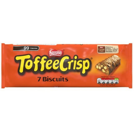 Nestle Toffee Crisp 7 Biscuits 130.9G ( BB 07/2024 )