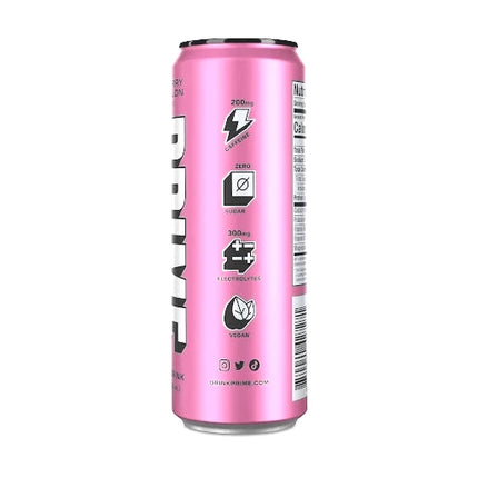 Prime Energy Drink Strawberry Watermelon Sugar Zero Sugar 355ml ( BB 02/01/2025 )