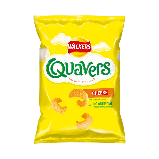 Walkers Quavers Cheese Crisps 20G ( BB 07/02/2026 )