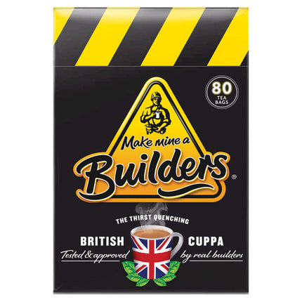 Builders British Cuppa 40 ＆ 80 Tea Bags ( BB 06/2026 )