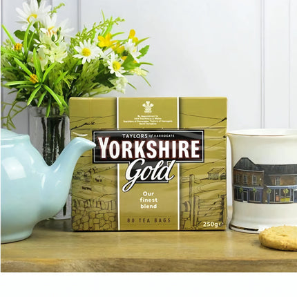 Yorkshire Gold Black Tea 80 Tea Bags 250G ( BB 05/2025 )