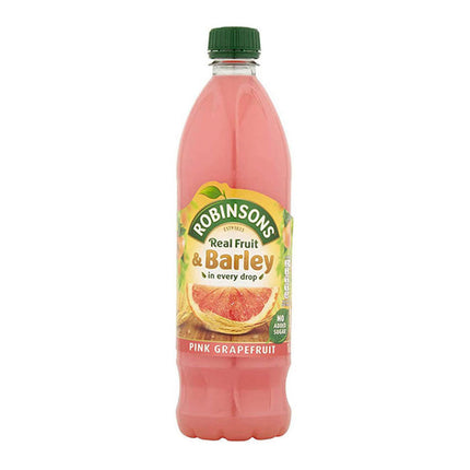 Robinsons Real Fruit & Barley Pink Grapefruit 1 Litre ( BB 30/06/2026 )